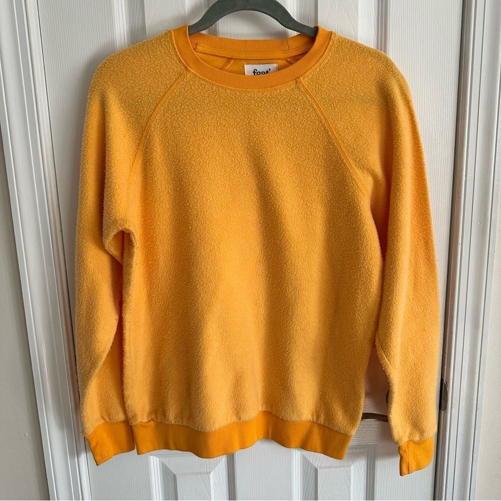 FEAT BlanketBlend Crewneck Spring Sunlight Size Small